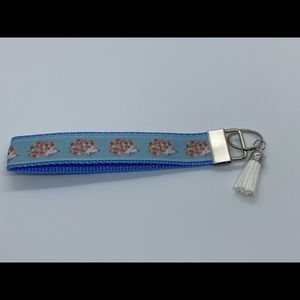 Adorable hedgehog keychain! Handmade